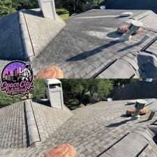 A Roof Cleaning in Cypress, TX 1