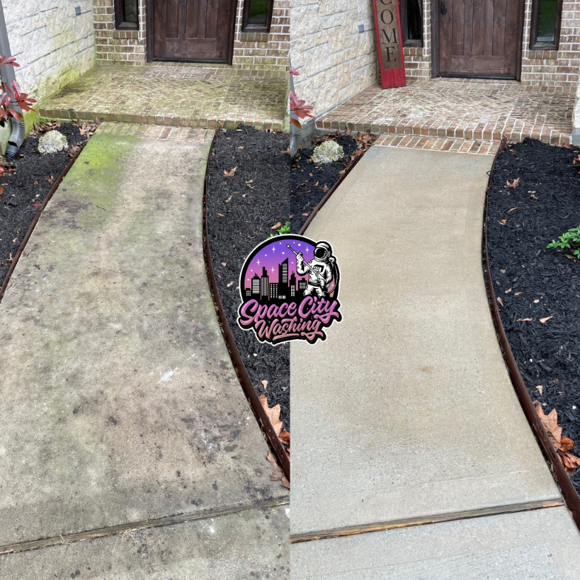 House Washing and Driveway Cleaning in Montgomery, TX
