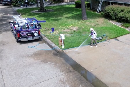 Concrete surface cleaning houston tx